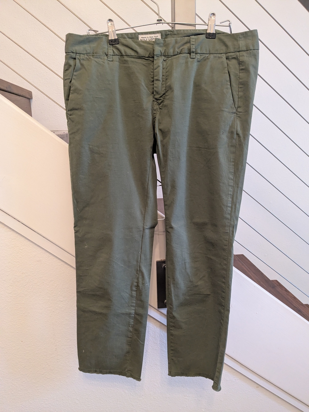 Nili Lotan Olive Green Casual Pants Size 10